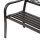 preview thumbnail 9 of 7, Outsunny 50" Cast Iron Vintage Bird Pattern Garden Patio Bench