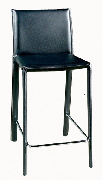 Shop Modern Faux Leather 30" Bar Stool by Baxton Studio - Free Shipping