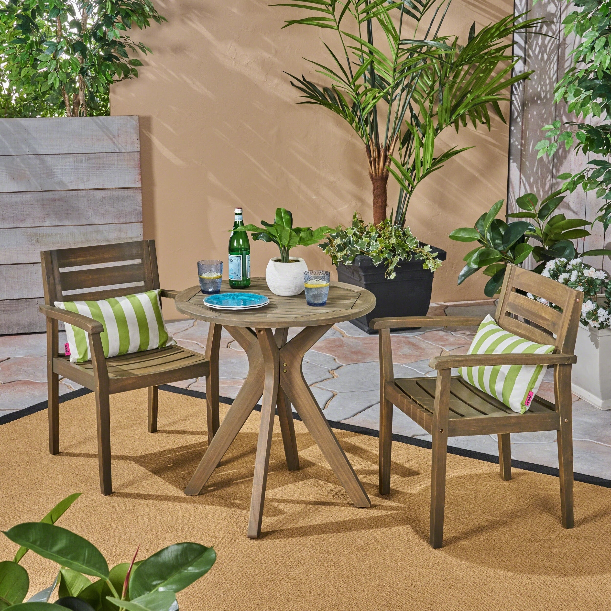 folding bistro set dunelm