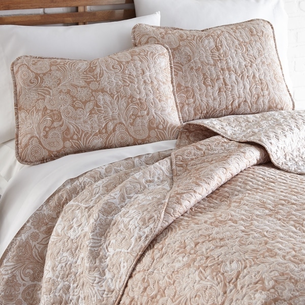 Perfect Paisley Down Alternative 3-piece Ultra Plush Reversible Comforter Set
