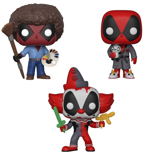 clown deadpool funko pop