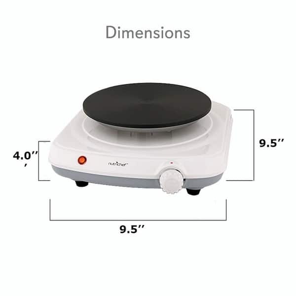 Shop Nutrichef Pkst11 Electric Countertop Burner Buffet Hot Plate