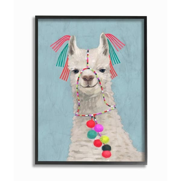 Shop The Stupell Home Decor Collection Llama Adorned In Tassels