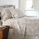Option white w/taupe paisley