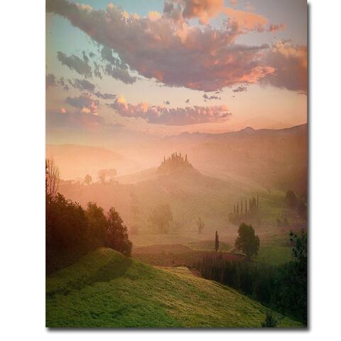 Villa Toscana by Alan Klug Gallery Wrapped Canvas Giclee Art
