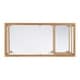 preview thumbnail 8 of 8, SEI Furniture Amelie Gold Metal/Glass Writing Desk