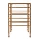 preview thumbnail 4 of 8, SEI Furniture Amelie Gold Metal/Glass Writing Desk
