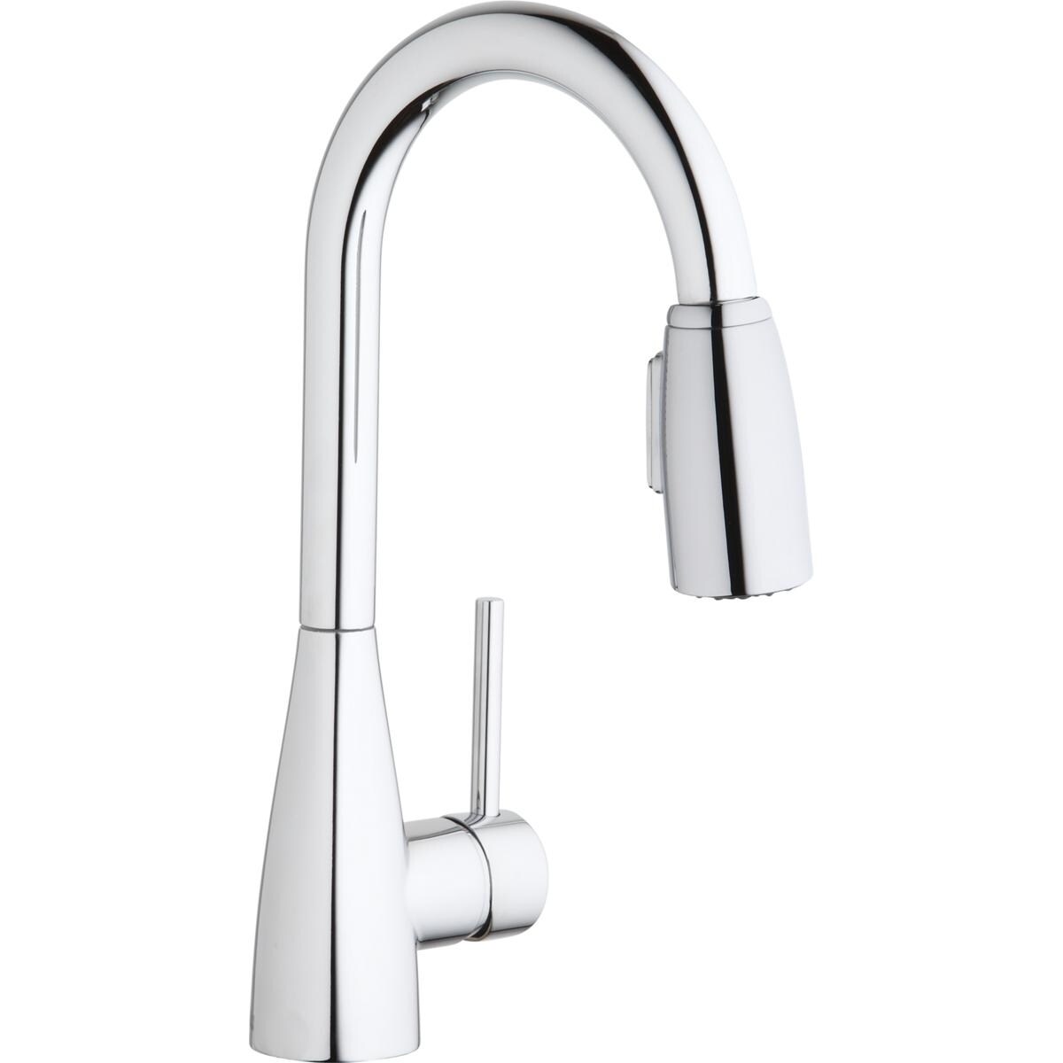 Shop Elkay Avado Single Hole Bar Faucet With Pull Down Spray And
