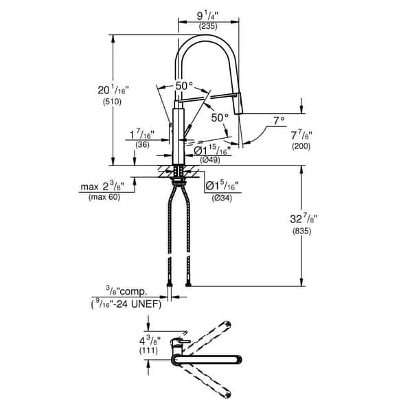 Shop Grohe Concetto Professional Single Handle Kitchen Faucet