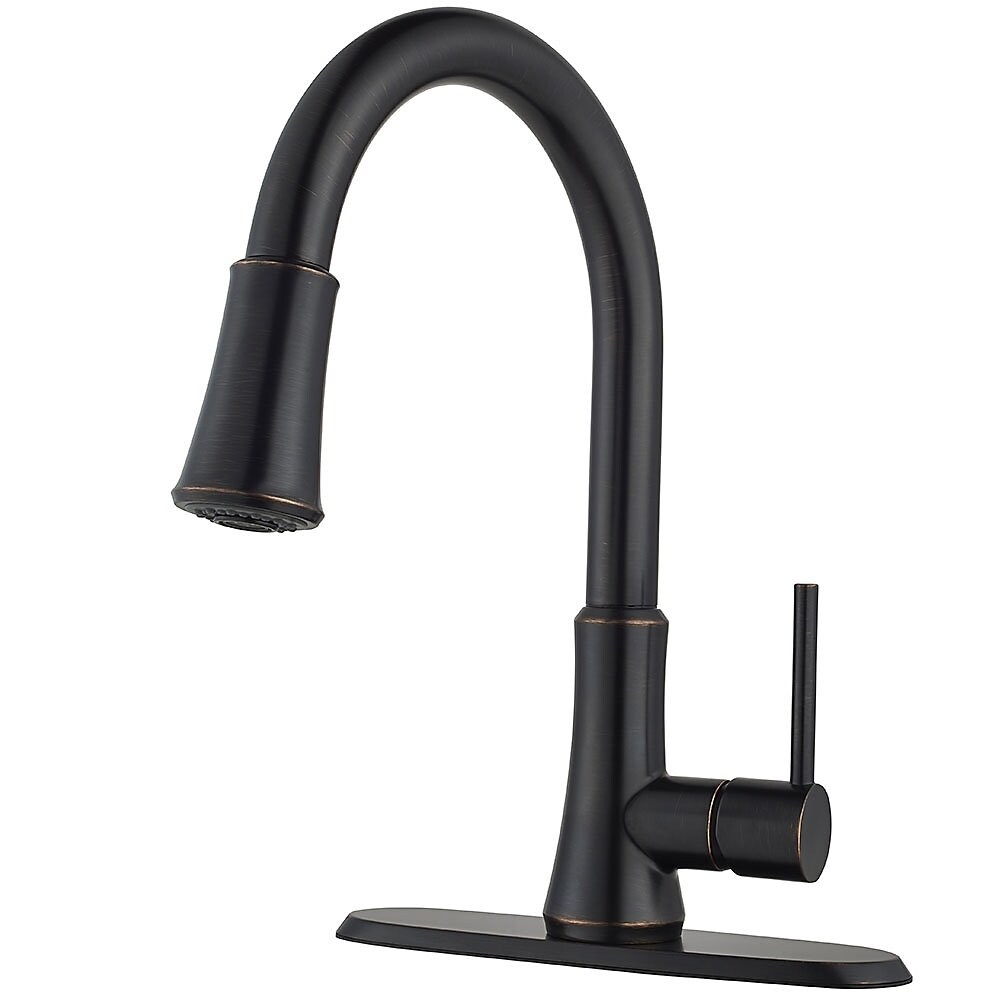 Shop Pfister Pfirst Series Pull Down Kitchen Faucet G529 Pf1y