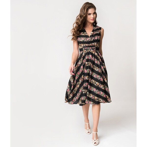unique vintage swing dress