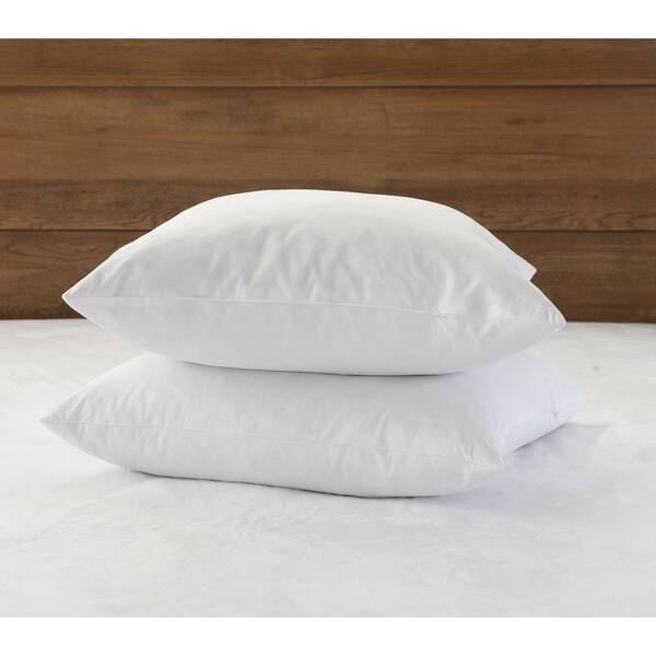 Shop Downluxe Feather Down Square Throw Pillow Inserts Set Of 2