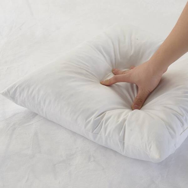 Shop Downluxe Feather Down Square Throw Pillow Inserts Set Of 2
