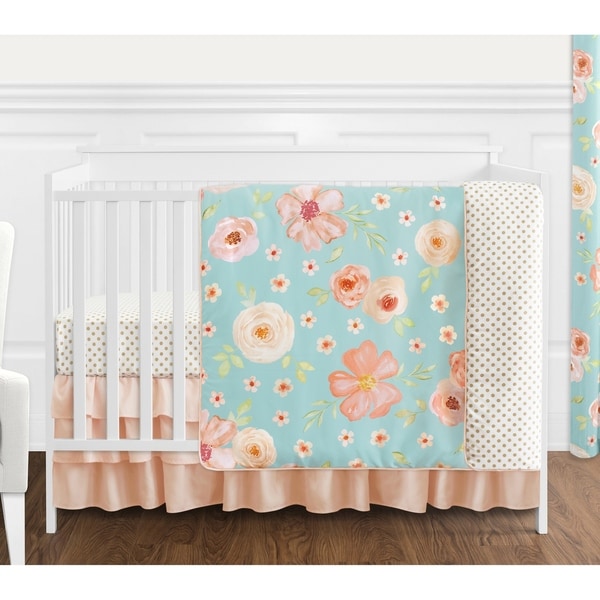 shabby chic crib bedding