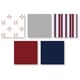 preview thumbnail 6 of 5, Sweet Jojo Designs Red, White and Blue Baseball Patch Sports Collection Boy 11-piece Crib Bedding Set