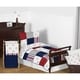 preview thumbnail 1 of 2, Sweet Jojo Designs Red, White and Blue Baseball Patch Sports Collection Boy 5-piece Toddler-size Comforter Set