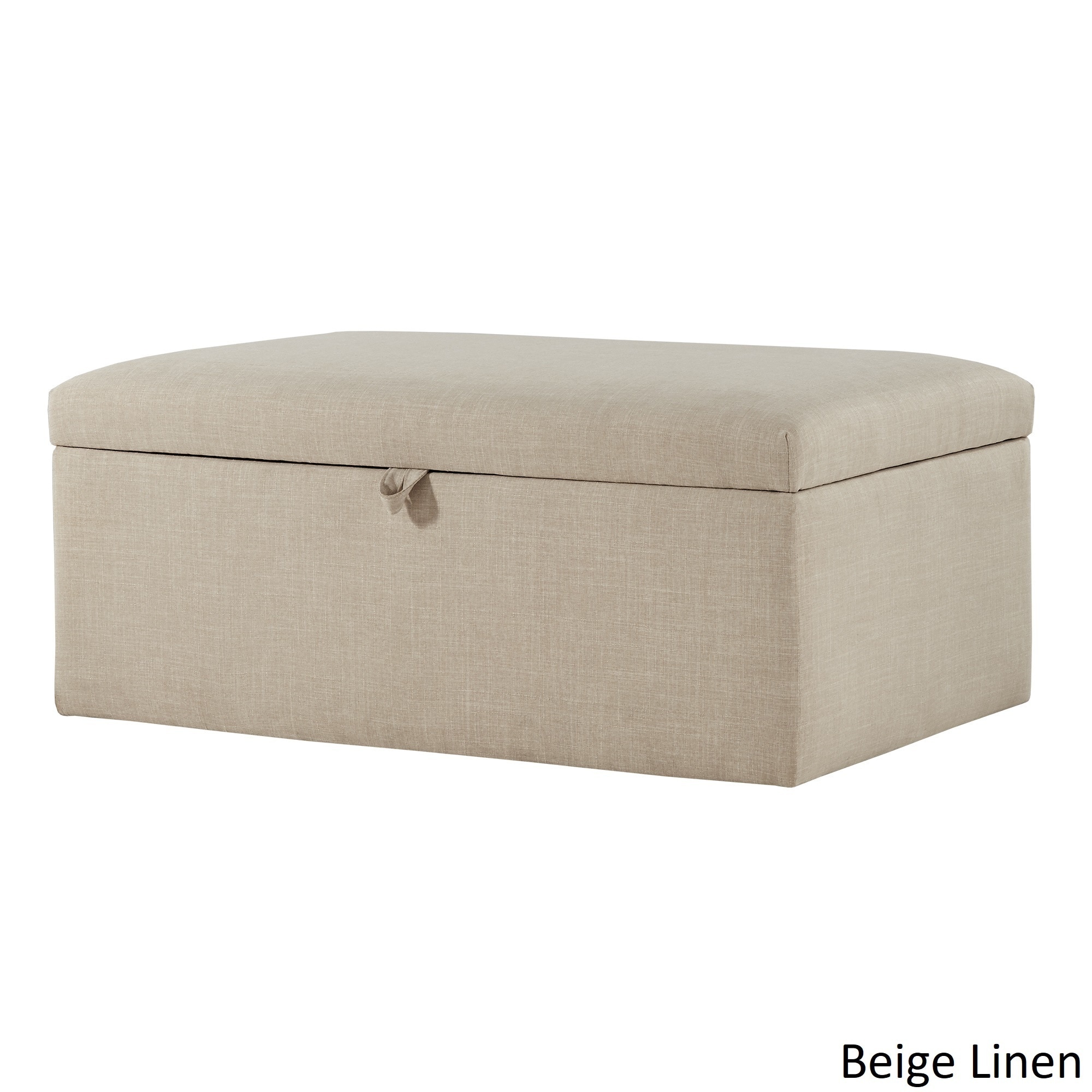 Landen lift top upholstered storage ottoman coffee table by inspire store q artisan