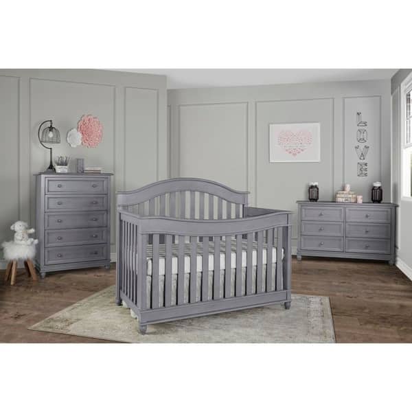 evolur madison double dresser antique grey mist Evolur Madison Antique Grey Double Dresser (6-drawer) 862-AM