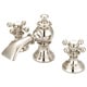 preview thumbnail 2 of 4, Modern Classic Widespread Lavatory Faucet classic labeled metal cross handles