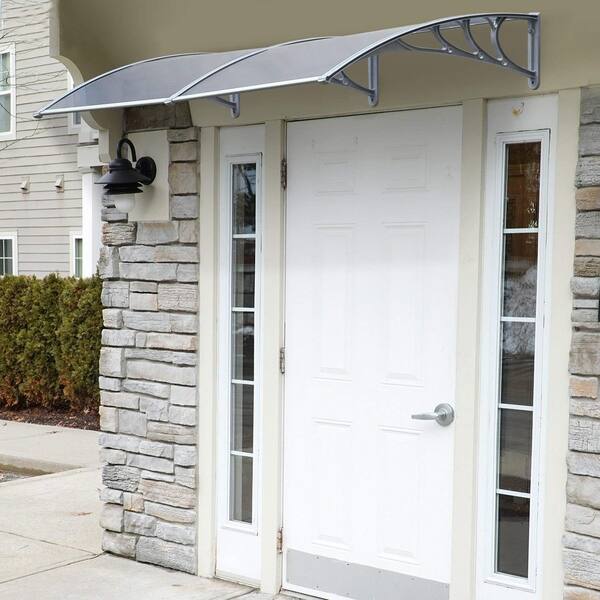 Clear Polycarbonate Patio Porch Door And Window Awning Cover Clear Polycarbonate Patio Porch Door