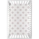 preview thumbnail 1 of 1, Sweet Jojo Designs Red and White Baseball Patch Sports Collection Fitted Mini Portable Crib Sheet