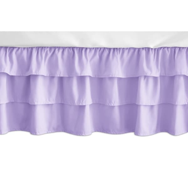 Tiered hotsell crib skirt