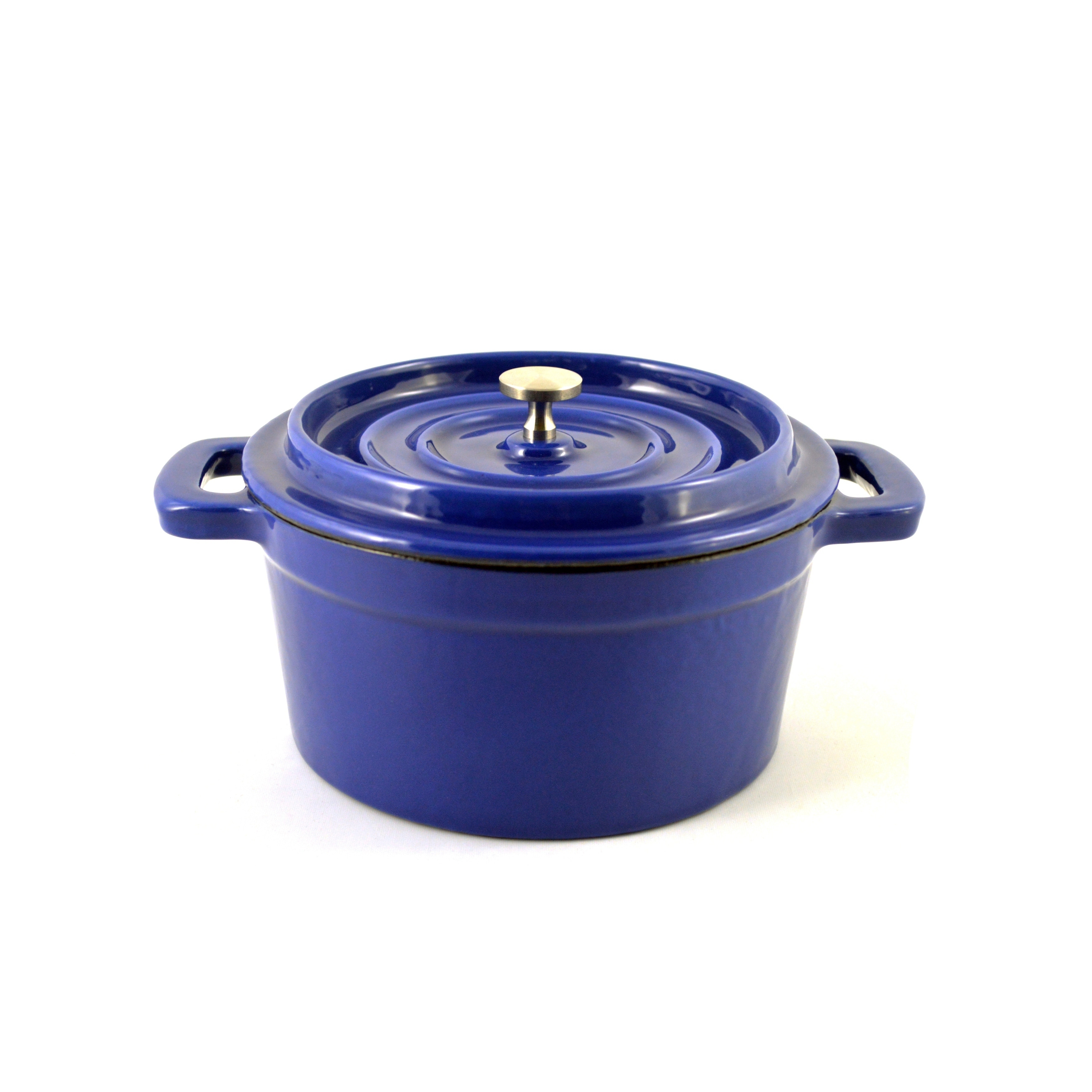 Mini Enamel Cast Iron Dutch Oven, Blue, 9Ozs Bed Bath  Beyond 22379911