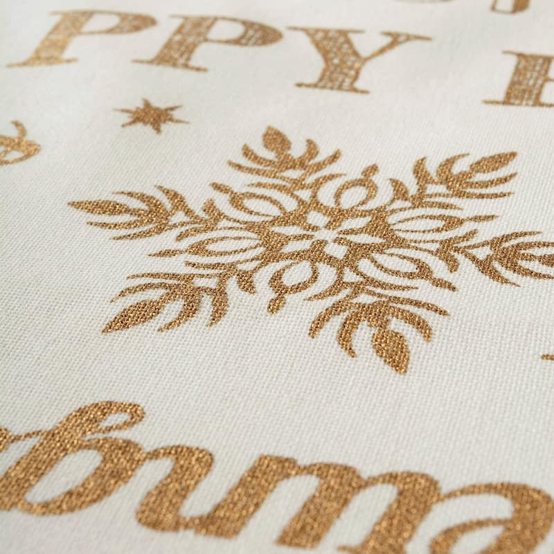 Design Imports Christmas Collage Table Runner (0.25 inches high x 14 inches wide x 72 inches deep)