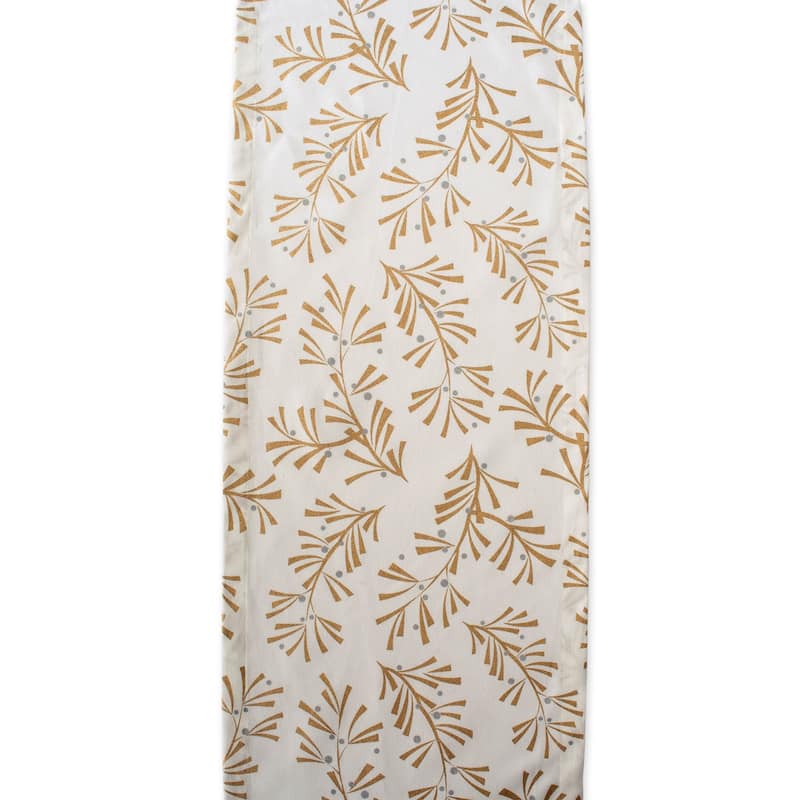 Design Imports Christmas Collage Table Runner (0.25 inches high x 14 inches wide x 72 inches deep)