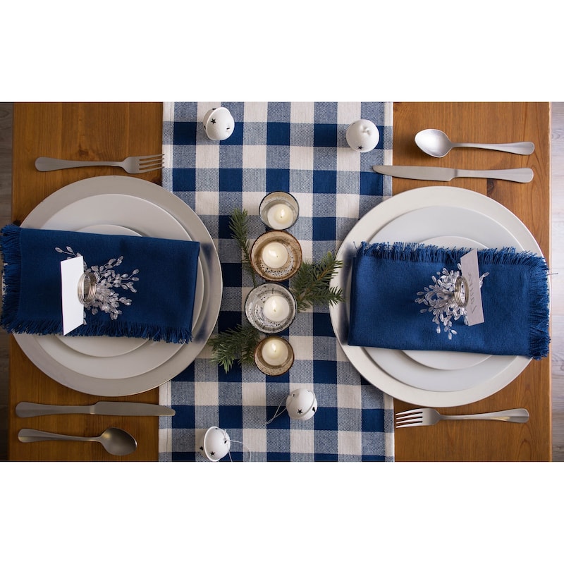 DII Buffalo Check Table Runner