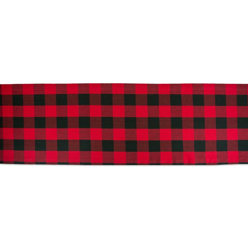 DII Buffalo Check Table Runner