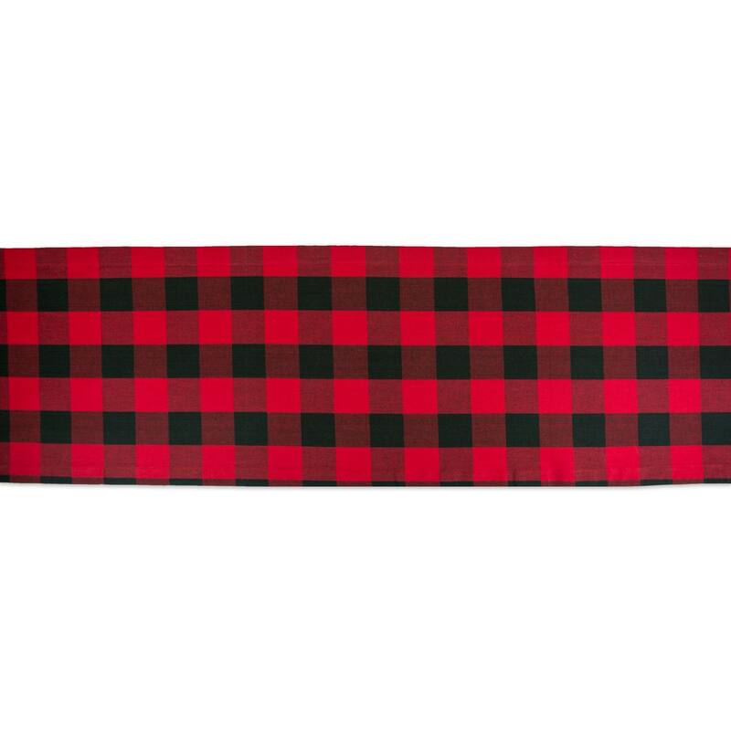 DII Buffalo Check Table Runner