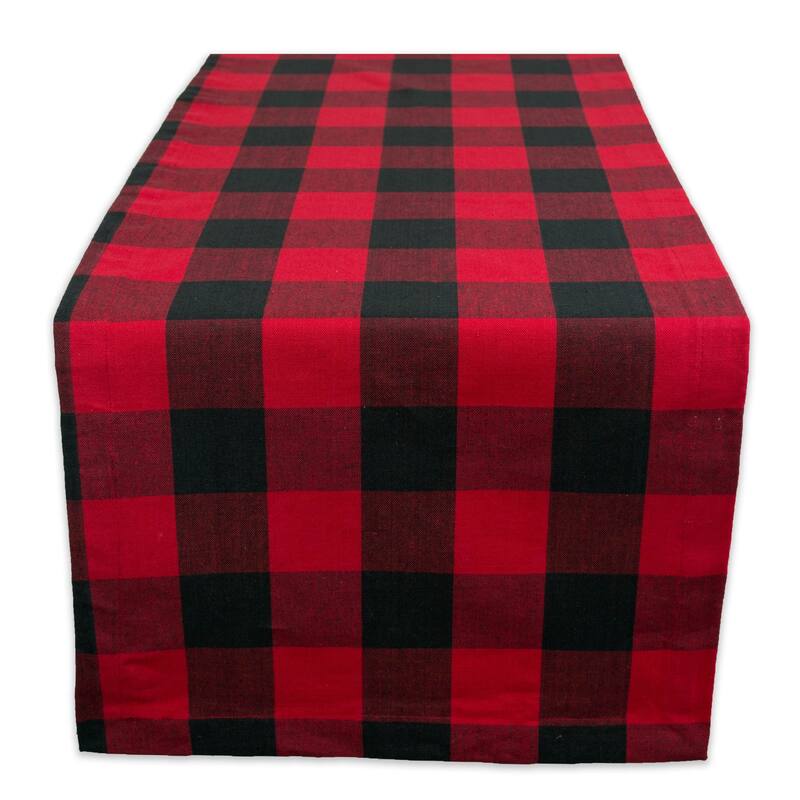 DII Buffalo Check Table Runner
