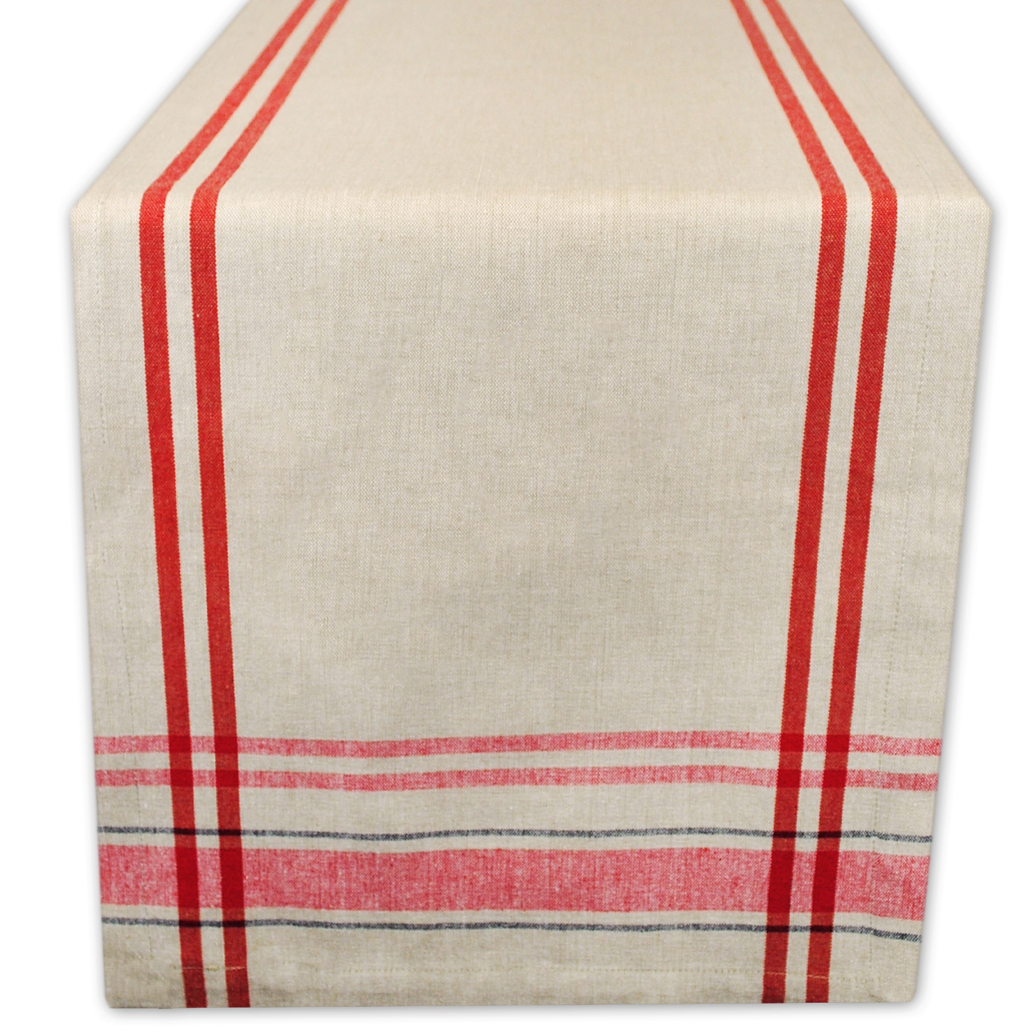 Design Imports French Stripe Table Runner (0.25 inches high x 14 inches wide x 72 inches deep)
