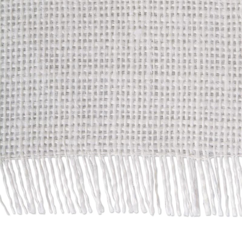 Design Imports Jute Burlap Solid Table Runner (0.25 inches high x 15 inches wide x 48 inches deep)