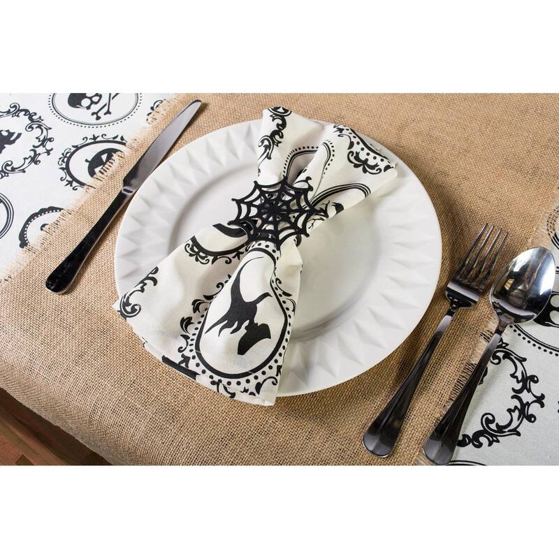 Design Imports Jute Burlap Solid Table Runner (0.25 inches high x 15 inches wide x 48 inches deep)