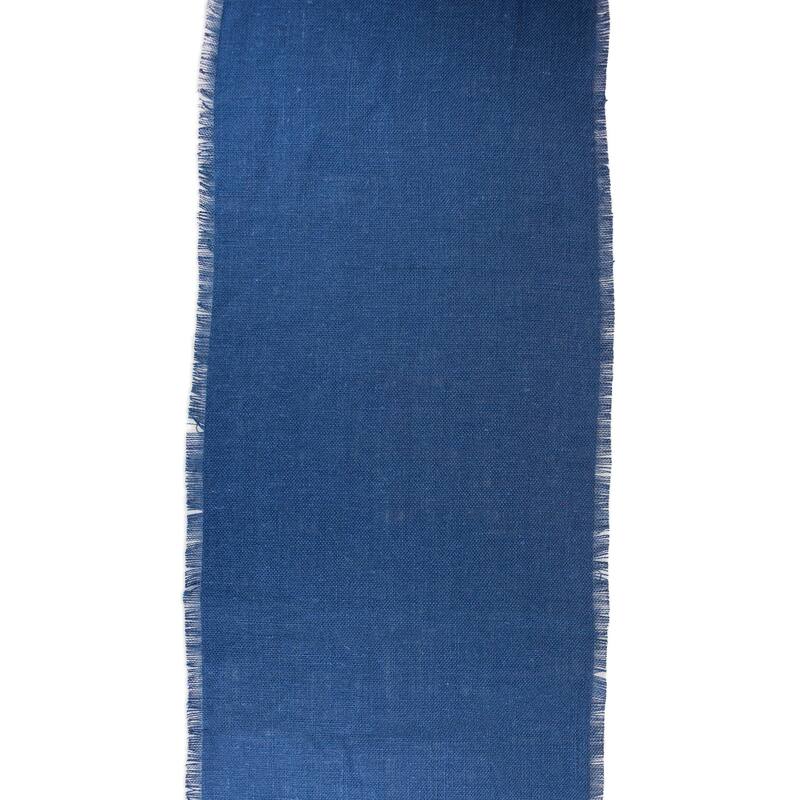 Design Imports Jute Burlap Solid Table Runner (0.25 inches high x 15 inches wide x 48 inches deep)