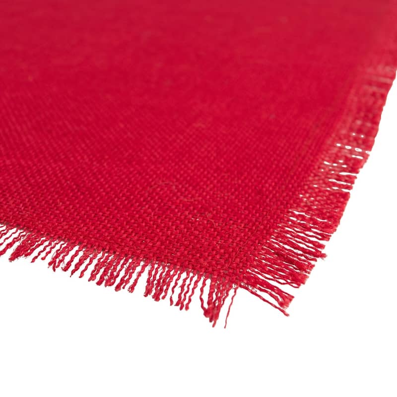 Design Imports Jute Burlap Solid Table Runner (0.25 inches high x 15 inches wide x 48 inches deep)