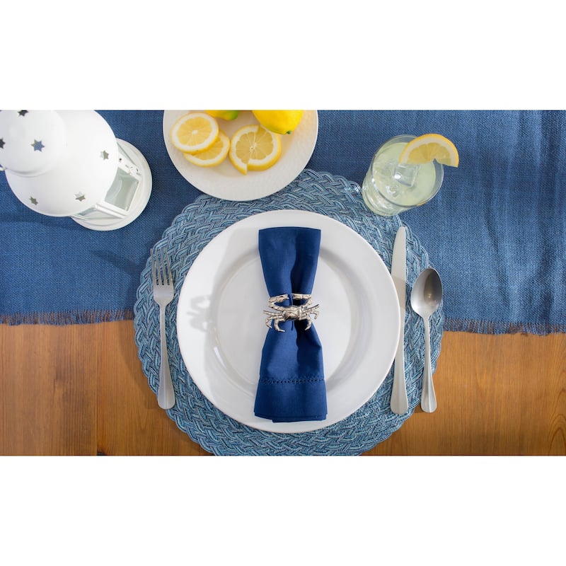 Design Imports Jute Burlap Solid Table Runner (0.25 inches high x 15 inches wide x 48 inches deep)