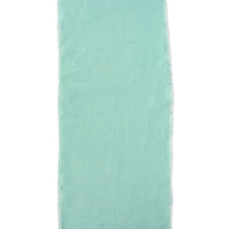 Design Imports Jute Burlap Solid Table Runner (0.25 inches high x 15 inches wide x 48 inches deep)