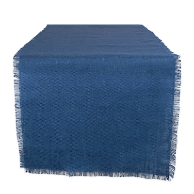 Design Imports Jute Burlap Solid Table Runner (0.25 inches high x 15 inches wide x 48 inches deep)