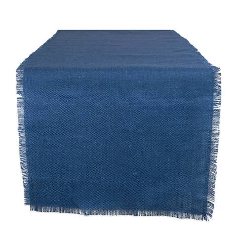 Design Imports Jute Burlap Solid Table Runner (0.25 inches high x 15 inches wide x 48 inches deep)