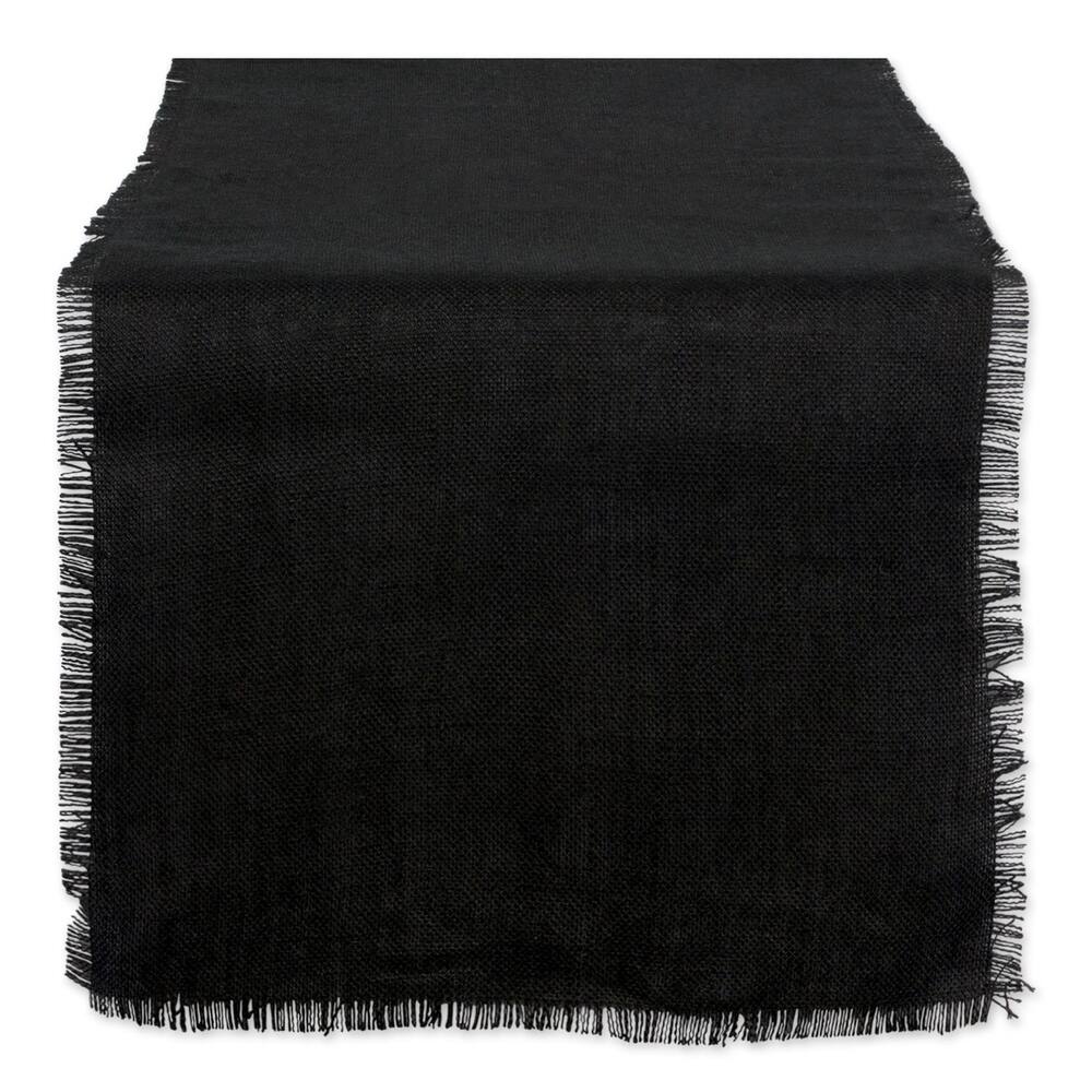 Design Imports Jute Burlap Solid Table Runner (0.25 inches high x 15 inches wide x 48 inches deep)