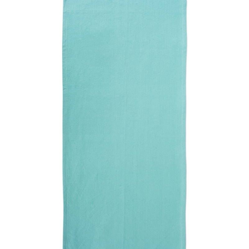 DII Fringed Solid Table Runner (0.25 inches high x 14 inches wide x 72 inches deep)
