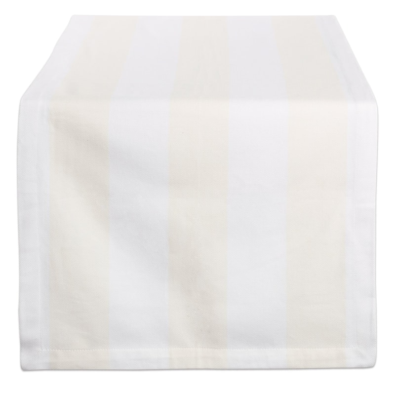 Design Imports Dobby Stripe Table Runner