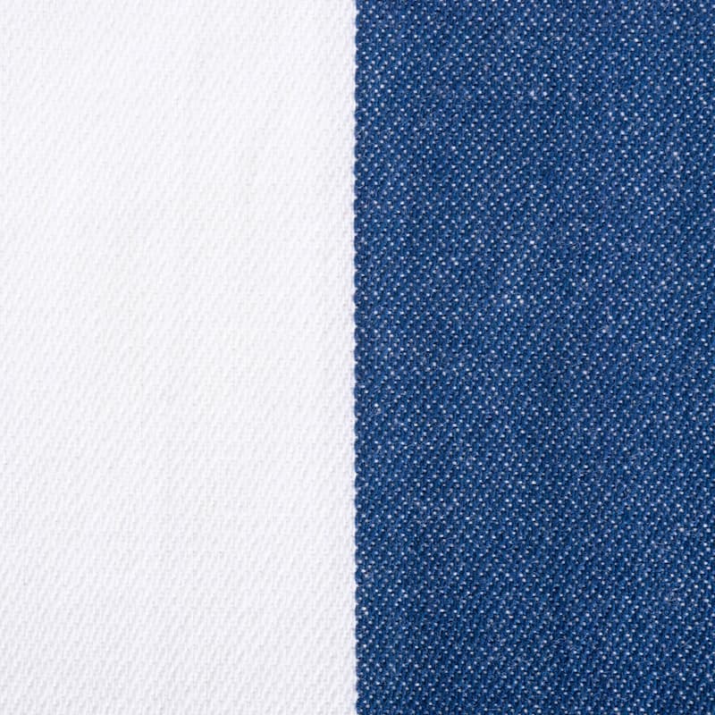 Design Imports Dobby Stripe Table Runner - 72"x18" - Navy