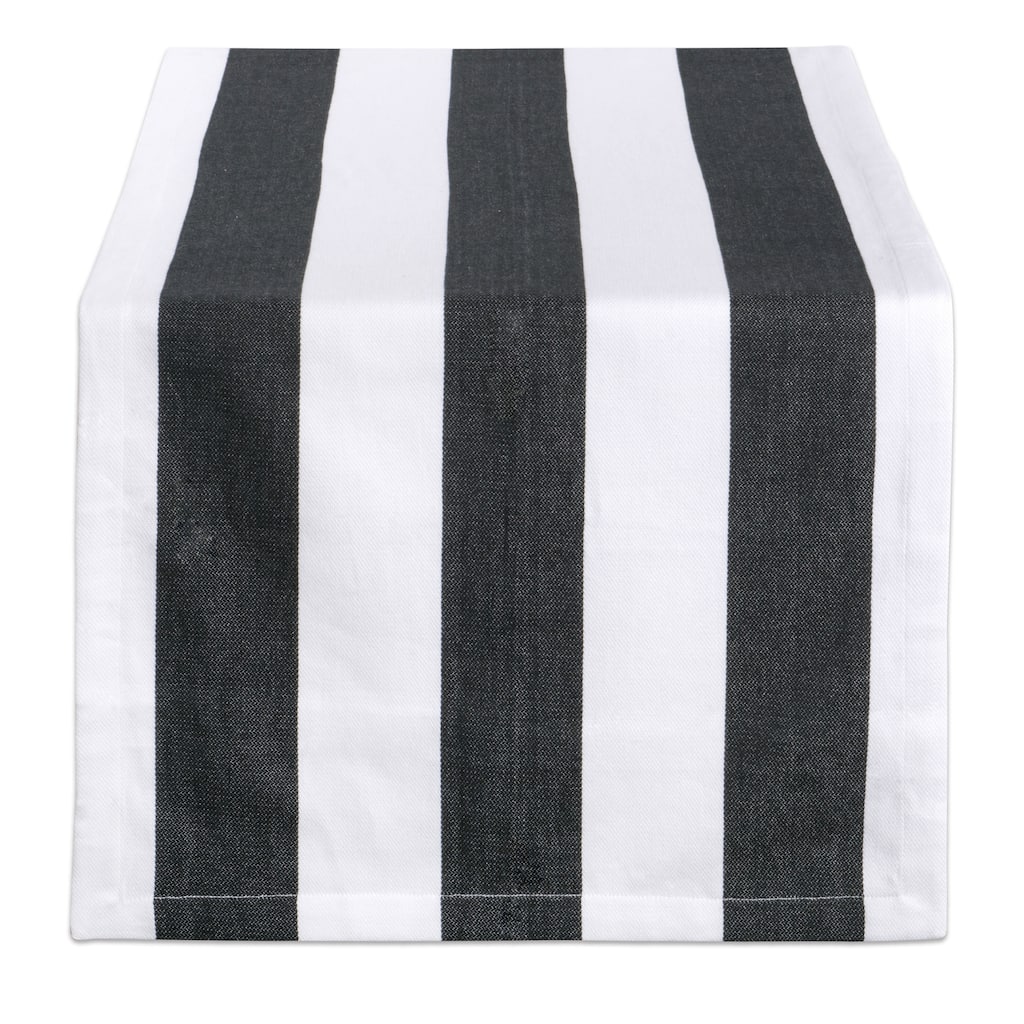 Design Imports Dobby Stripe Table Runner