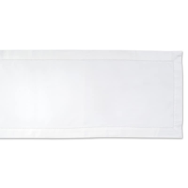 Design Imports Hemstitch Table Runner (0.25 inches high x 14 inches wide x 72 inches deep)