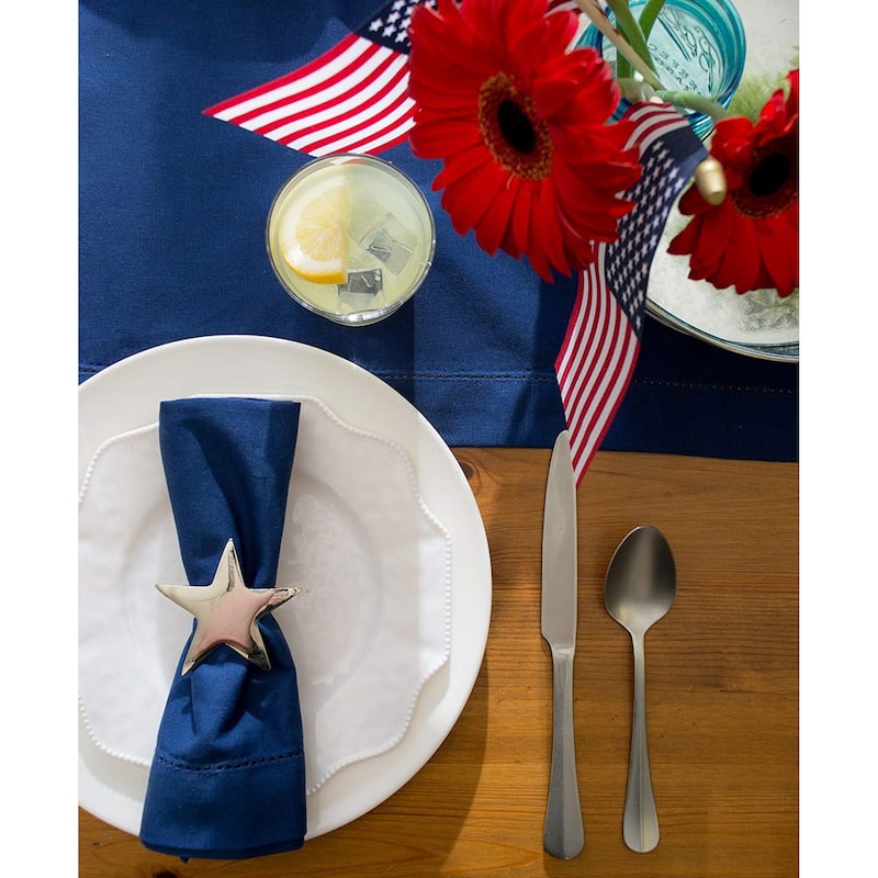 Design Imports Hemstitch Table Runner (0.25 inches high x 14 inches wide x 72 inches deep)