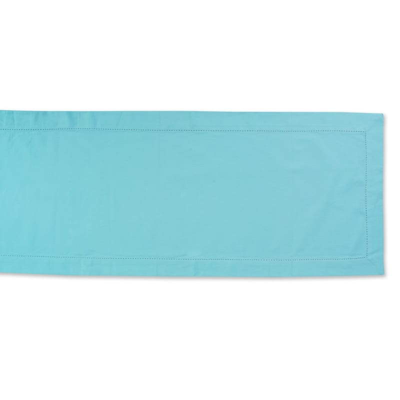 Design Imports Hemstitch Table Runner (0.25 inches high x 14 inches wide x 72 inches deep)